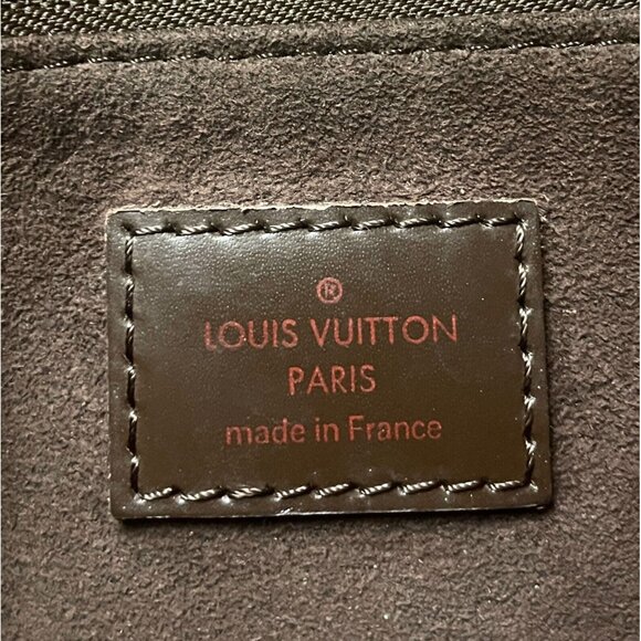 Louis Vuitton Brown Checkered Tote Bag - Picture 4 of 15